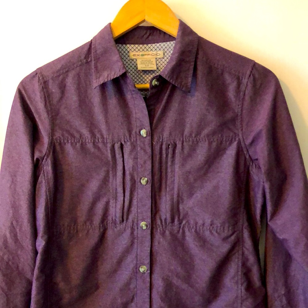 ExOfficio Lightscape Shirt- vented sun protection
